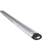 Airlineschiene Alu rund B 50 mit LED-Stripes