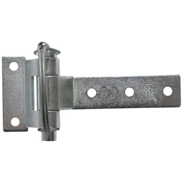 Scharnier L 140  B 25/60  H 20.5mm verz.