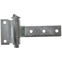 Scharnier L 140  B 25/60  H 20.5mm verz.