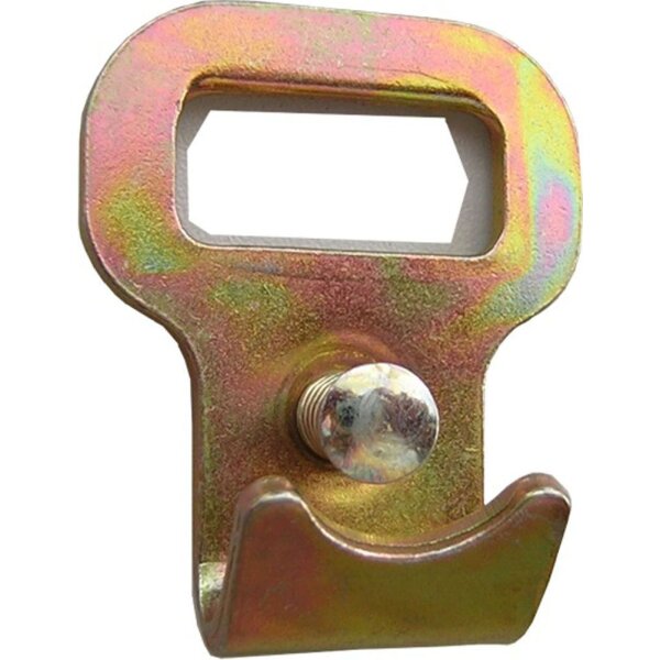 Flachhaken lose 25mm mit Sicherung