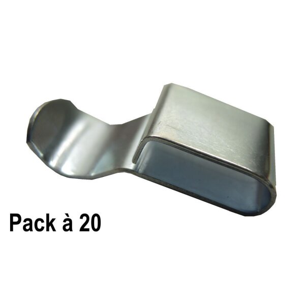 Kabelklemme verzinkt 15x28x6 mm