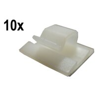 Kabelklemme mit Klebsockel 11 x 8 x 12.5mm