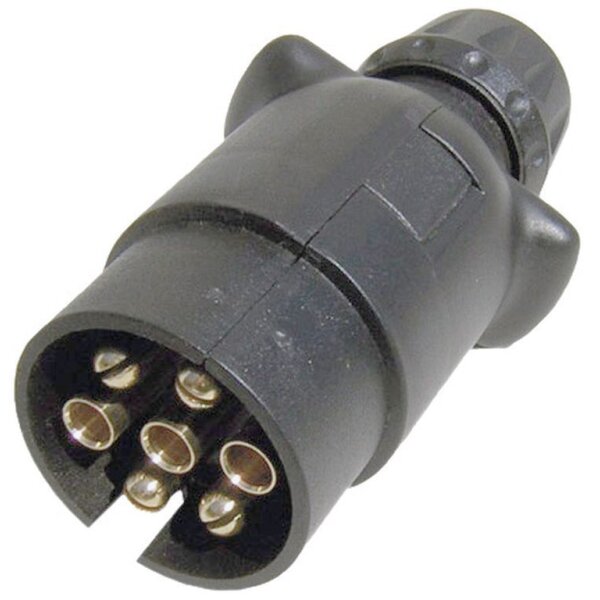 Stecker 7-pol Kunststoff, Faltgehäuse