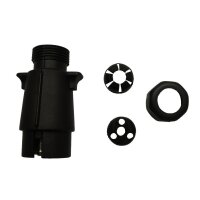Stecker 7-pol Kunststoff, Faltgehäuse
