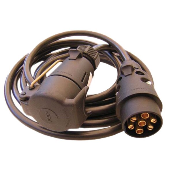 Verlängerungskabel  7-pol  5m Stecker + Kupplung
