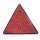 Dreieckrückstrahler, mit 2 Bohrungen 5.2mm (538.00)