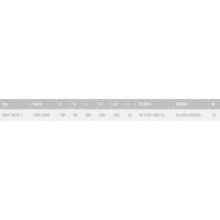AE WAP: 24/35.1 bis 2000kg, 100kg