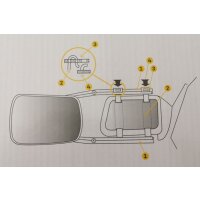 Caravan Aufsteckspiegel