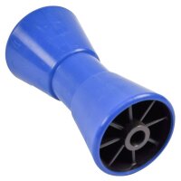 Kielrolle aus Polyurethan blau