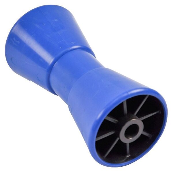 Kielrolle aus Polyurethan blau