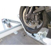 Motorradwippe für Motorradschiene