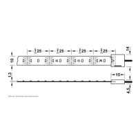 LED Stripes 24V kalt weisses Licht