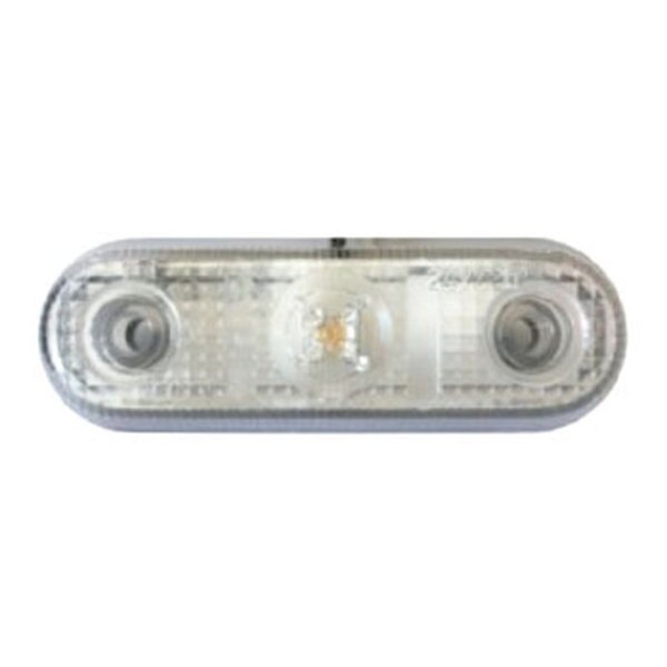 LED Positionsleuchte (3)  12/24V weiss
