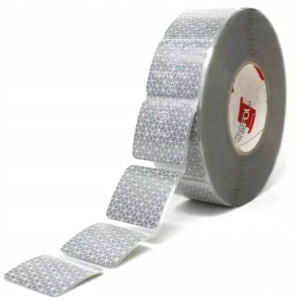 Markierungsklebeband silber (1.1) Breite 51mm, Preis pro Meter Orafol