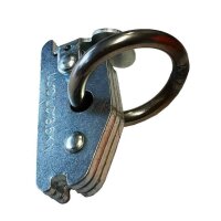 Endbeschlag Kombi-Zurrschiene mit Ring