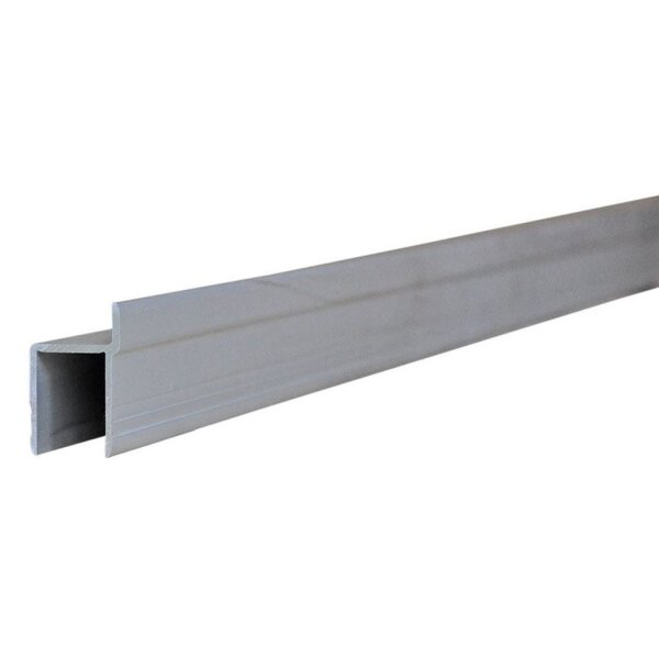 ALU Einfassprofil für 25mm Bordwand mit Anschlag