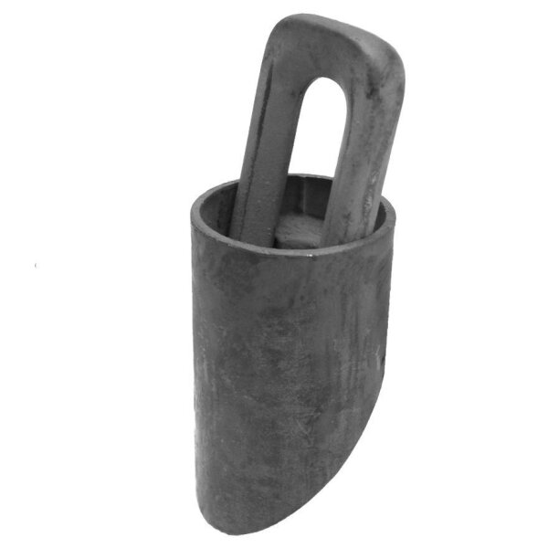 Zurrmulde, rund, blank zum anschweissen