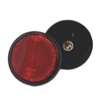 Rückstrahler Ø 60 mm rot