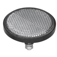 Rückstrahler Ø 60 mm weiss