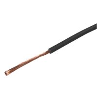 Kabel 1 x 0,75mm², schwarz, 1 Rolle = 50 m