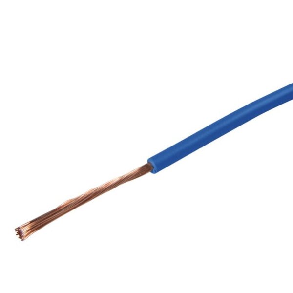 Kabel 1 x 0,75mm², blau, 1 Rolle = 50 m