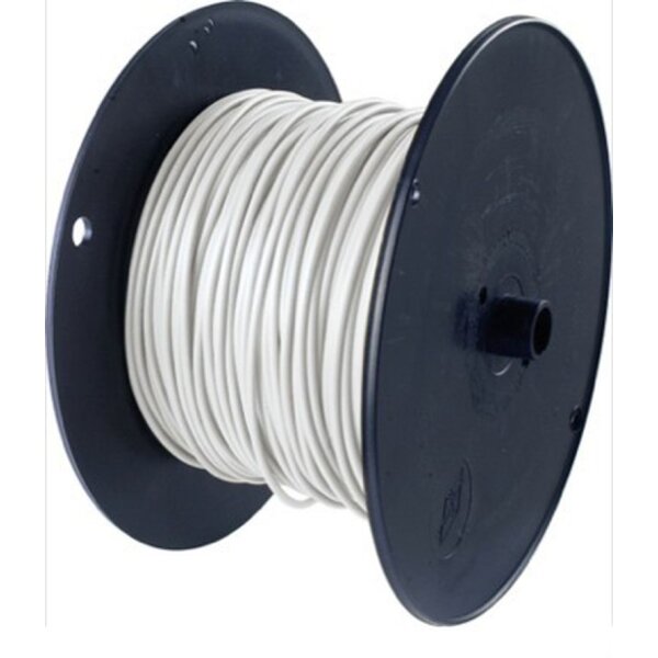 Kabel 1 x 0.75 mm²,  FLRY-B, weiss  1 Rolle = 100m