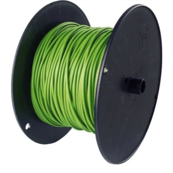 Kabel 1 x 0.75 mm²,  FLRY-B, grün  1 Rolle = 100m