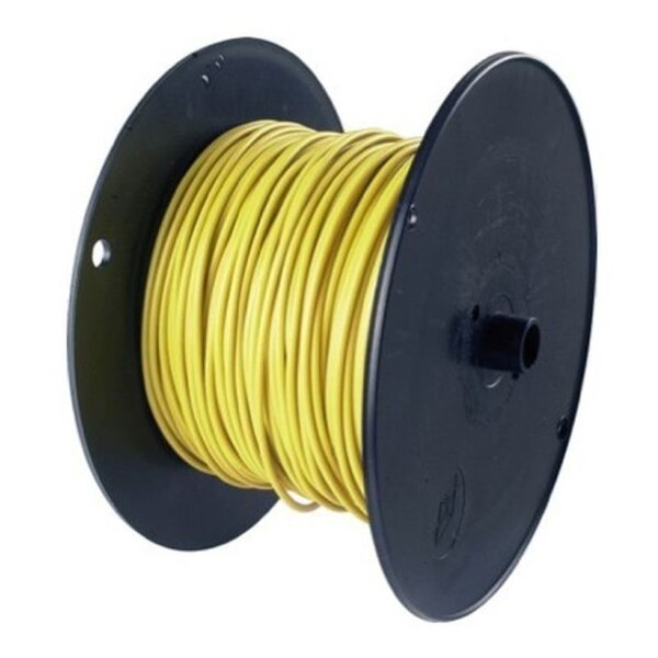 Kabel 1 x 2,5 mm², FLRY-B, Farbe gelb 1 Rolle = 50m