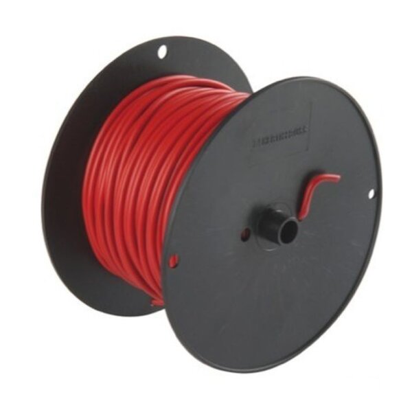 Kabel 1 x 2,5 mm², Farbe rot, per / m