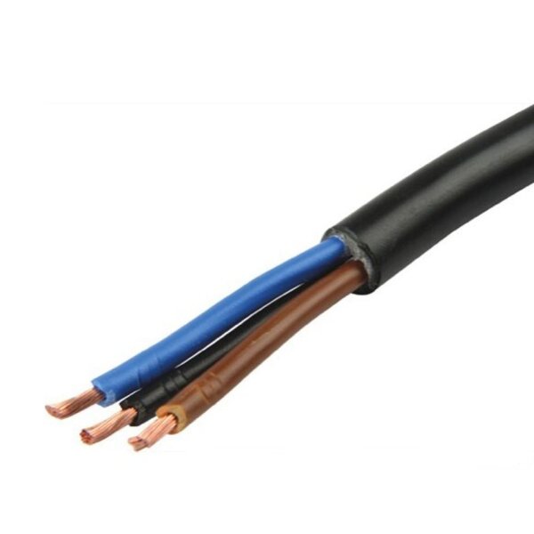 Kabel   3-pol 1,5mm², 1 Rolle = 50m