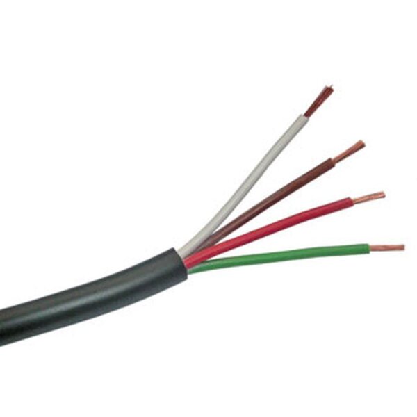 Kabel   4-pol 0,75mm², 1 Rolle = 50m