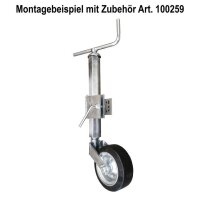 Stützrad  1500kg  6-kant  Hub 230mm