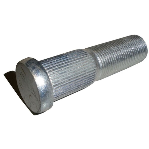 Radbolzen M18x1.5, L=70mm Ø riffel 19