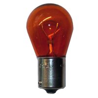Glühlampe 12V 21Watt orange  BAU15s