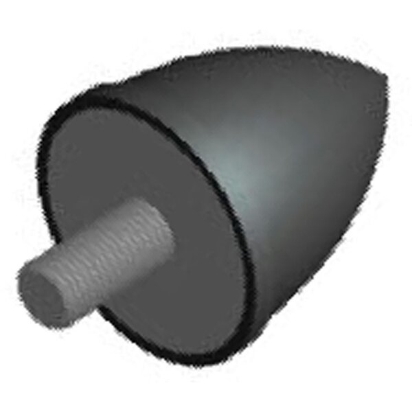 Gummipuffer Höhe 37mm, Ø32mm