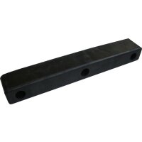 Gummi Rammpuff schwarz L 400/420 B 50 H 62mm