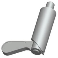 Federriegel, L: 60 mm, Bolzen Ø10 mm