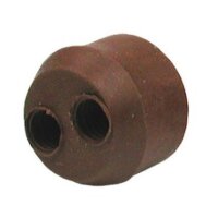 Tüllen-Satz für Kabel , Farbe braun 2x6mm