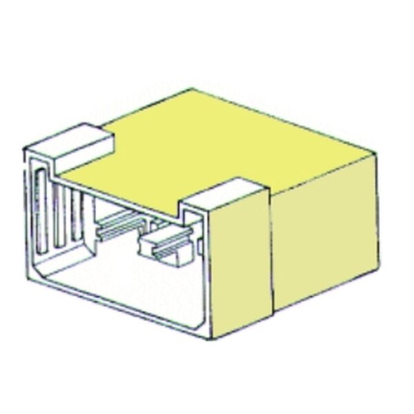 Steckgehäuse 6-pol ohne Kabelschuhe
