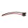 Stecksockel H7  2-pol mit Kabel 0.2m