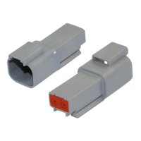 Deutschdose 2-pol  (DT04-2P) ohne Pins !! IP68