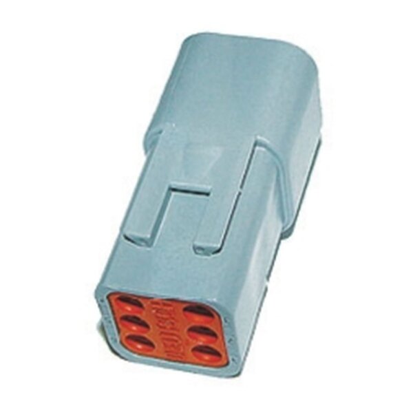 Deutschdose 6-pol (DT04-6P) ohne Pins !! IP68
