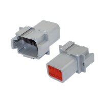 Deutschdose 8-pol (DT04-08PA) ohne Pins !! IP68