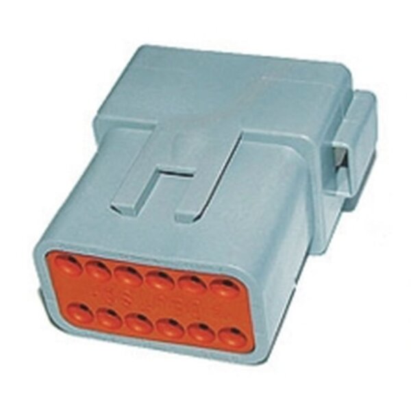 Deutschdose 12 pol (DT04-12PA) ohne Pins !! IP68
