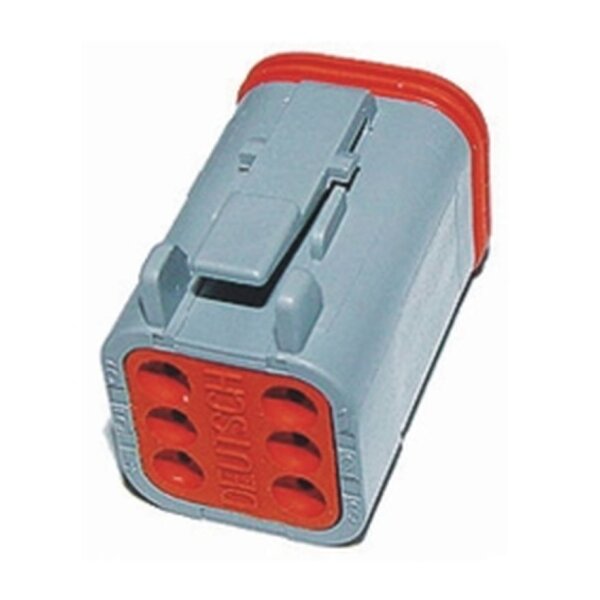 Deutschstecker 6-pol (DT06-6S) ohne Pin !! IP68