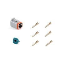 Deutschstecker Satz 6-pol  IP68