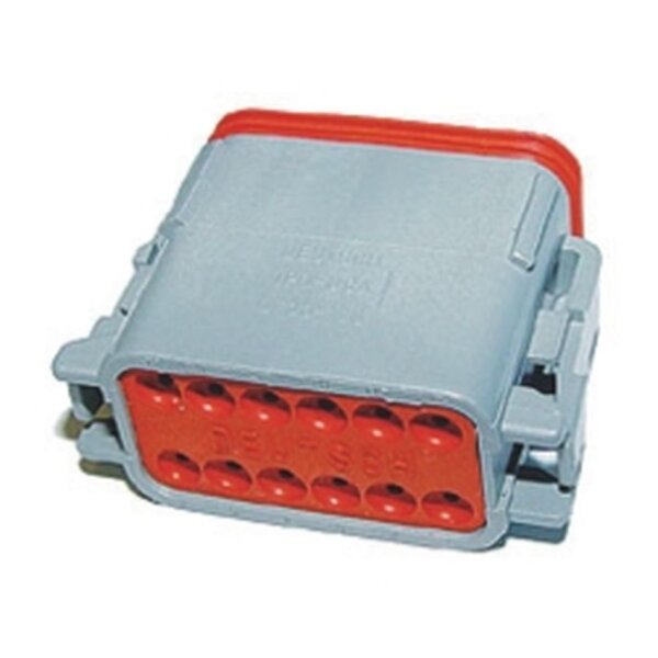 Deutschstecker 12-pol (DT06-12SA) ohne Pin !! IP68