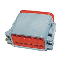 Deutschstecker 12-pol (DT06-12SA) ohne Pin !! IP68