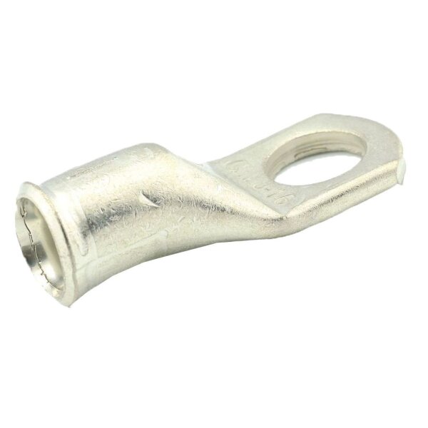 Rohrkabelschuh 10qmm²  ( Ø 4.5mm ) Loch 6.5mm