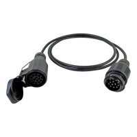 Verlängerungskabel 13-pol  2.0m Stecker + Dose